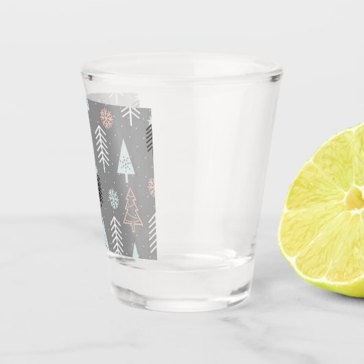 Verre A Shot Noël heureux (Droite)