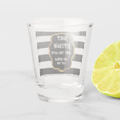 Verre A Shot Noir et blanc (Dos)