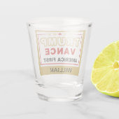 Verre A Shot Nom, 2025 Trump-Vance L'âge d'or (Dos)