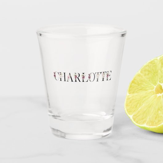 Verre A Shot Nom Charlotte (Devant)