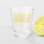 Verre A Shot Nom chinois (Dos)
