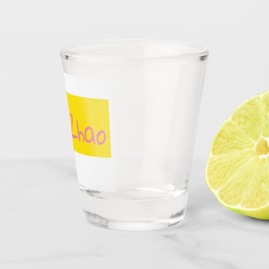 Verre A Shot Nom chinois (Droite)