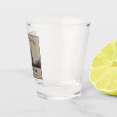 Verre A Shot Nom de la famille Cabine Deer Pine Tree Forest Bur (Droite)