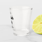 Verre A Shot Nom de l'équipe de la mariée pour la fête de bache (Droite)