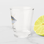 Verre A Shot Nom du bateau de pêche au thon (Droite)