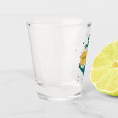 Verre A Shot Nom du bateau nautique Personnalisé (Gauche)