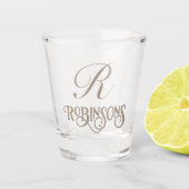 Verre A Shot Nom personnalisé (Devant)