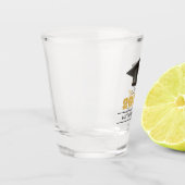 Verre A Shot Nom personnalisé Classe de diplôme (Gauche)