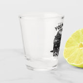 Verre A Shot Nom personnalisé Classic Muscle Garage Retro (Gauche)