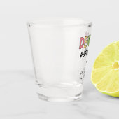 Verre A Shot Nom personnalisé Dental Assistant Cadeau (Gauche)