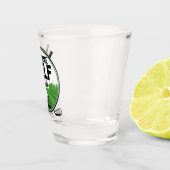 Verre A Shot NOM personnalisé Golfing Pro Golf Club Player (Droite)