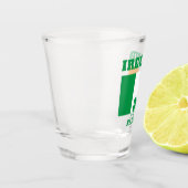 Verre A Shot Nom personnalisé Irlande (Gauche)