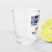 Verre A Shot Nom personnalisé Islande (Gauche)