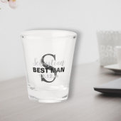Verre A Shot Nom simple de la fête de mariage personnalisé