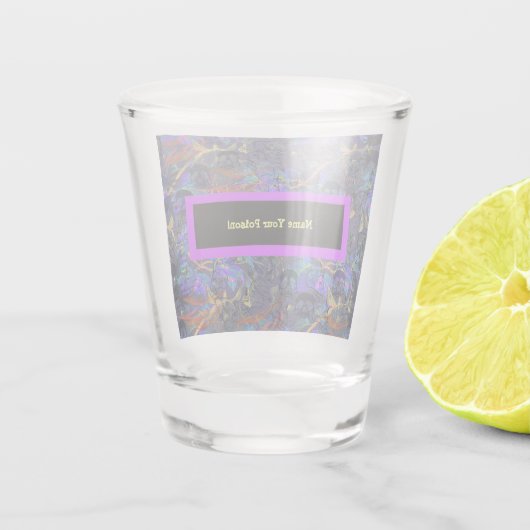 Verre A Shot Nommez votre poison (Dos)