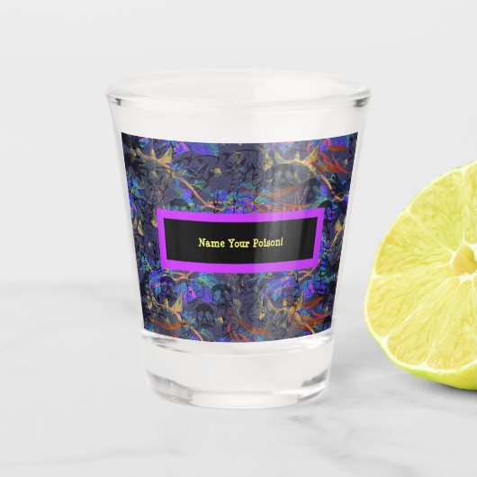 Verre A Shot Nommez votre poison (Devant)