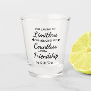 Verre A Shot Notre Citation d'Amitié aux Rires Illimités