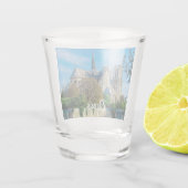 Verre A Shot Notre Dame de Paris en France (Dos)
