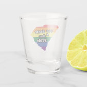 Verre A Shot Notre État de notre fierté| Caroline du Sud (Dos)