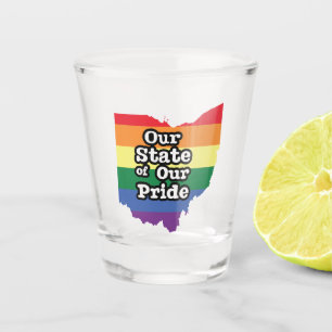 Verre A Shot Notre État de notre fierté Ohio
