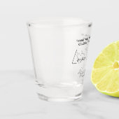 Verre A Shot Notre histoire d'amour Extraordinaire mariage FAVO (Gauche)