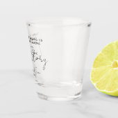 Verre A Shot Notre histoire d'amour Extraordinaire mariage FAVO (Droite)