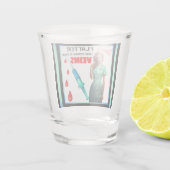 Verre A Shot Nourriture Nostalgique mignonne_ Ne vous faites pa (Dos)