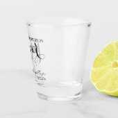 Verre A Shot Nous avons décidé sur Forever Elegant Wedding (Droite)