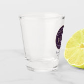 Verre A Shot Nous Avons Lié Le Mariage De Knot (Gauche)