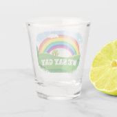 Verre A Shot Nous disons Gay Rainbow Pride (Dos)