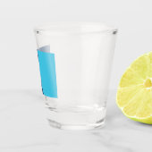 Verre A Shot Nouveau drapeau de l'État du Minnesota (Droite)