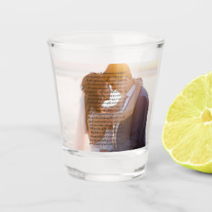 Verre A Shot NOUVEAUTÉ ! Vows mariage Vows Shot Glass - Texte n