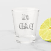 Verre A Shot Numéro 1 papa (Dos)