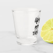 Verre A Shot Objectif de vie : Tous les chiens (Gauche)