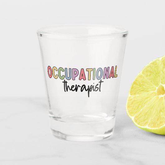 Verre A Shot Occupational Therapeuy (Devant)