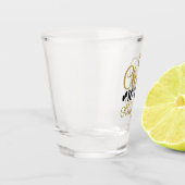 Verre A Shot OEuvre du Nouvel An (Gauche)