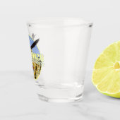 Verre A Shot Oiseaux et fleurs du Nouveau-Mexique (Droite)