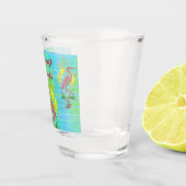 Verre A Shot Oiseaux tropicaux (Droite)