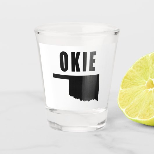 Verre A Shot OKIE Oklahoma (Devant)