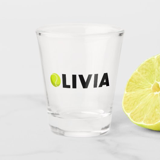 Verre A Shot Olivia Tennis (Devant)