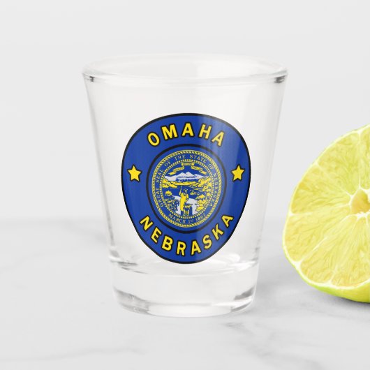 Verre A Shot Omaha Nebraska (Devant)