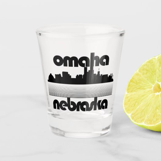 Verre A Shot Omaha Nebraska (Devant)