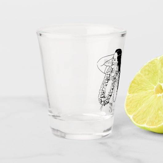 Verre A Shot One day i will go to  (Gauche)