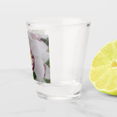 Verre A Shot Orchidée blanche II Élégante florale (Droite)