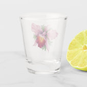 Verre A Shot Orchidée rose (Dos)