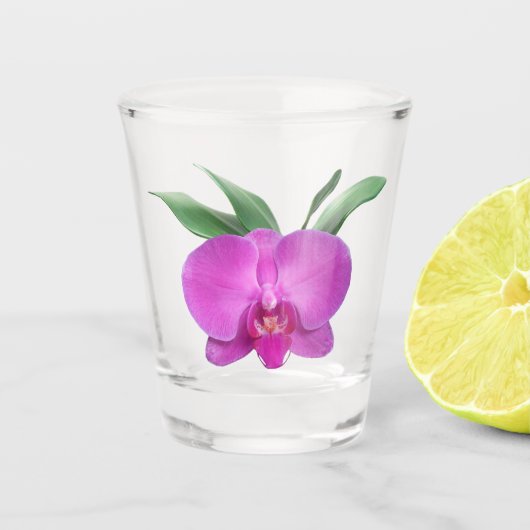 Verre A Shot Orchidée violette (Devant)