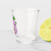 Verre A Shot Orchidées pourpres (Droite)