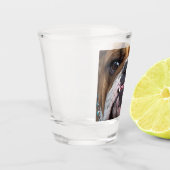 Verre A Shot Oreillers à lancer de Bulldog anglais (Gauche)