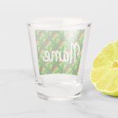 Verre A Shot Oreillers de Green Weed (Dos)