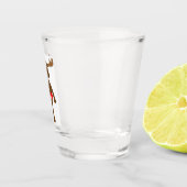 Verre A Shot Orignaux de Moosey de Canadien (Droite)